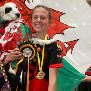 Harriet and Grace have won gold for Wales at their first international competition