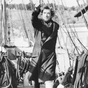 ACTOR: Gregory Peck as Captain Ahab in Moby Dick during filming in Fishguard. Picture: Peter Morgan and Janet Owens via Our Pembrokeshire Memories