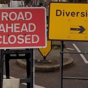 The road is now closed