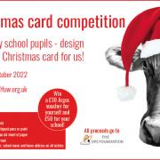 The FUW are asking children aged from four to 11 to design a Christmas farming scene for their Christmas cards.