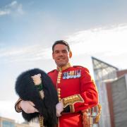Captain Guy Charles-Jones will stand guard at the Queen's coffin in Westminster Hall