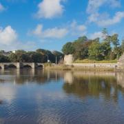 SUNNY: Cardigan Castle and Bridge in the sun. Picture: Tivyside Advertiser Camera Club member John Davies.