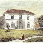 Castle Green House by T Nicholas, 1875..PICTURE: Courtesy of Cardigan Castle.