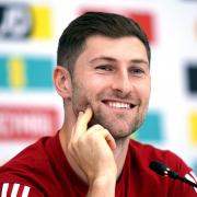 Ben Davies during a press conference