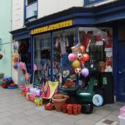 The former Penny Pinchers store in Pendre, Cardigan