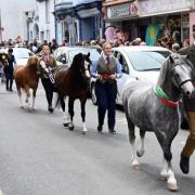 Last year's Barley Saturday parade in Cardigan