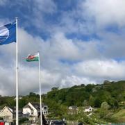 The Blue Flag resumes its rightful place at Aberporth