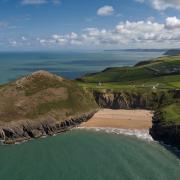 Mwnt offers one of the magnificent views from the Ceredigion Coast Path