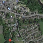 The area around Quarry Ffinant is set to have updated flood defences with replacement of collapsed pipes. Picture: Google Maps