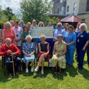 The Friends of Crymych Health Centre group has donated its final amount of money raised for the centre. Picture: Hywel Dda Health Charities