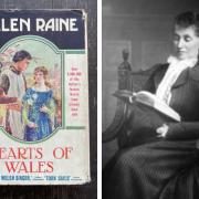 A portrait of the local literary figure whose novels were best-sellers in the early 20th century.  Allen Raine’s novels depicted the coastal communities of Tresaith, Aberporth and the surrounding area.