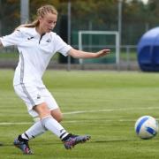 Cardigan’s Swansea City midfielder Kelsey Thomas will be in international action out in Italy next week.