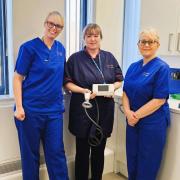 The new lymphoedema machines will allow treatment to be given across the health board