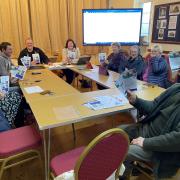 Beulah community councillors were given information about the Catalysts for Care project