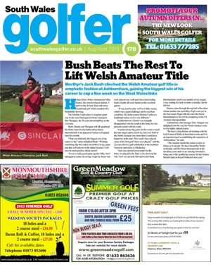 Tivyside Advertiser: Golfer cover Aug