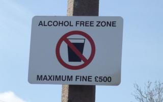 An alcohol-free zone in Cardigan town centre is expected to continue for another three years