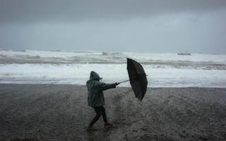 An Amber weather warning is in place for Storm Eunice