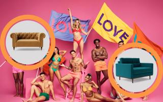 The 'love seat' could be a Love Island-inspired item that could work for your living room (Swoon/ITV)