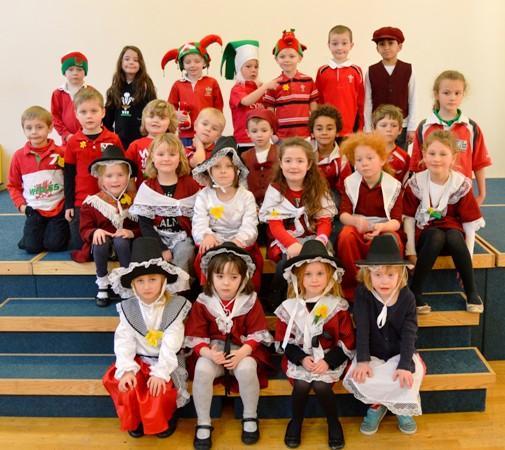 Ysgol Llandudoch years one and two. 
Picture: Tivy-Side Advertiser/Western Telegraph