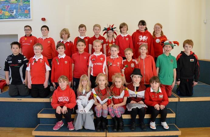 Ysgol Llandudoch years five and six.
Picture: Tivy-Side Advertiser/Western Telegraph